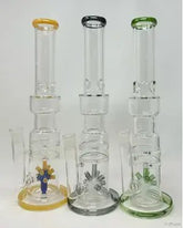 14 Inch Corona Perc Straight Water Pipe